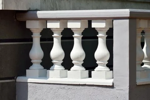 Balustrade (fragment) Stock Photos