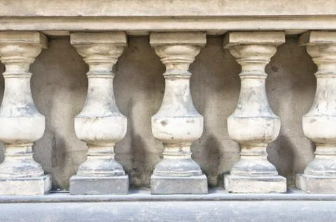 Balustrade wall Stock Photos