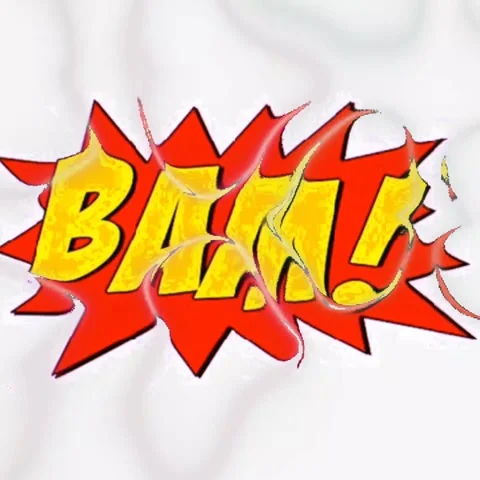 Bam! Comic Bubble Text Animation | Stock Video | Pond5