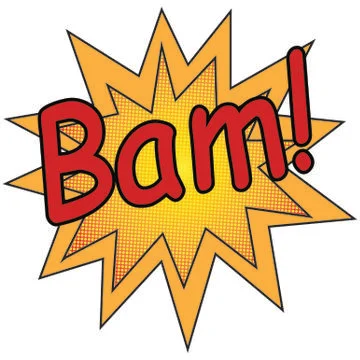 Bam Starburst Stock Illustration