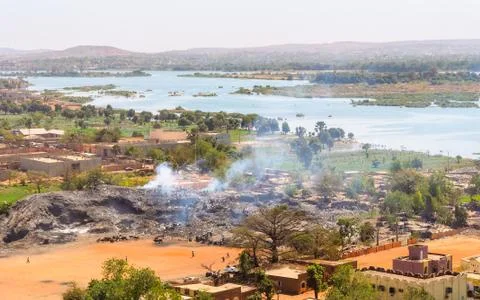 Bamako in Mali 스톡 사진