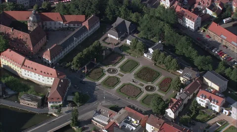 Bamberg aerial Stock Footage 65380034