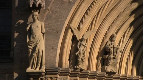 Bamberg Cathedral Stock Footage 101526766