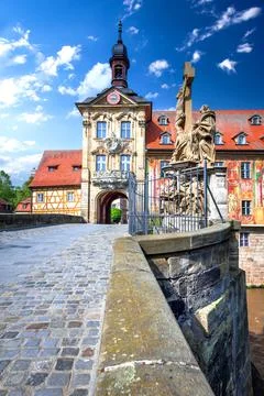 Bamberg, Germany - Medieval town in Franconia, historical Bavaria. Stock Photos