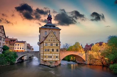Bamberg &amp; Sunset Stock Photos