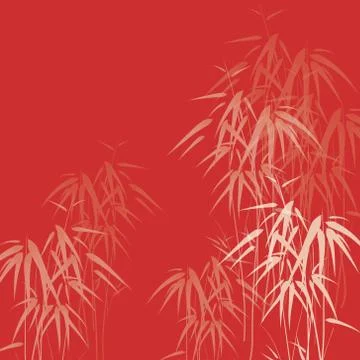 Bamboo background Stock Illustration