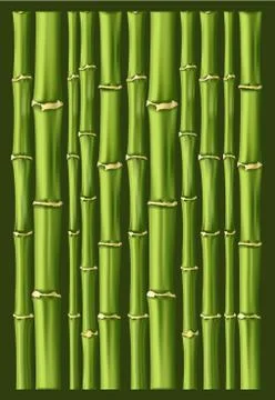 Bamboo background Stock-Illustration