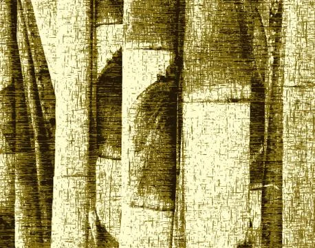 Bamboo background Stock Illustration
