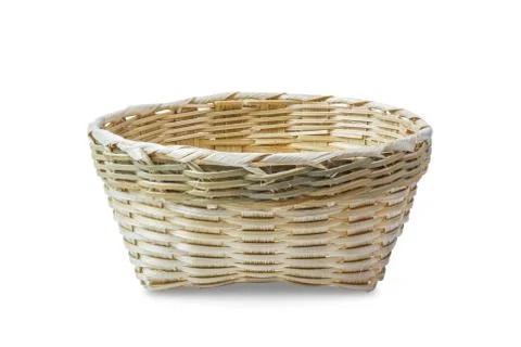 Bamboo basket Stock Photos