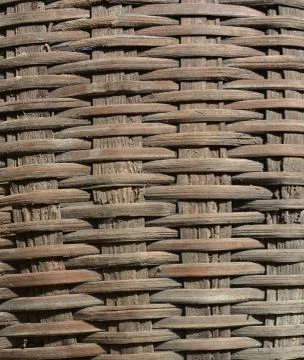 Bamboo basket Stock Photos
