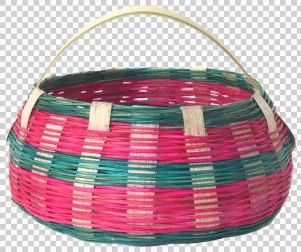 Bamboo basket Stock Photos