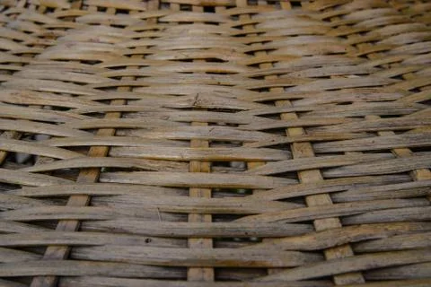 Bamboo basketry Stock Photos