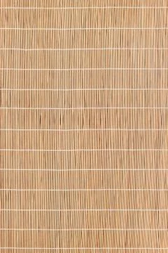 Bamboo blinds Foto stock