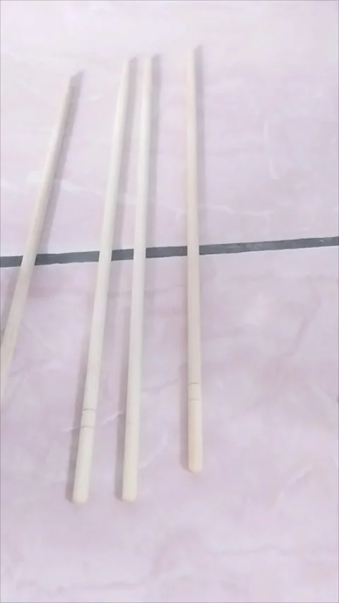 Bamboo Chopsticks – Simple Elegance for Every Meal Stock Footage 295978063