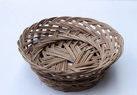 Bamboo container Foto stock