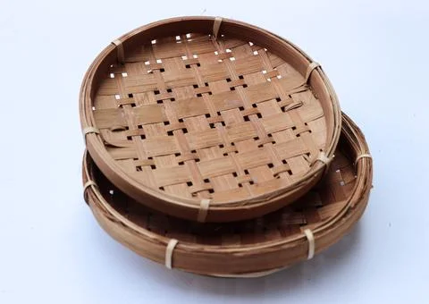 Bamboo container Stock Photos