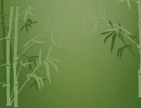 Bamboo cove Illustrazione stock