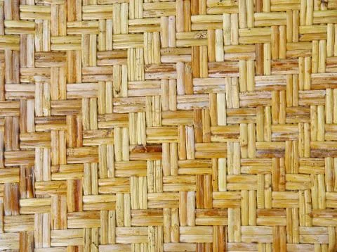 Bamboo craft texture Stock Illustration