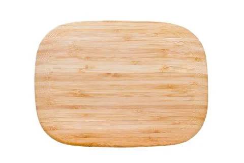 Bamboo cutting board. Stock Photos