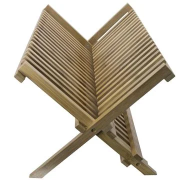 Bamboo decorative dish drying Stock Photos