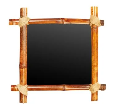 Bamboo frame Stock Illustration