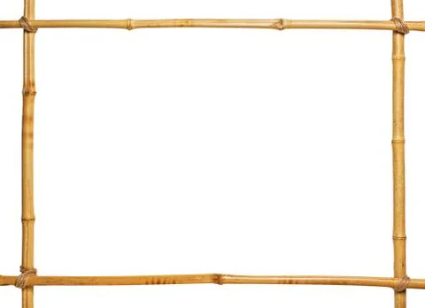 Bamboo frame Stock Photos
