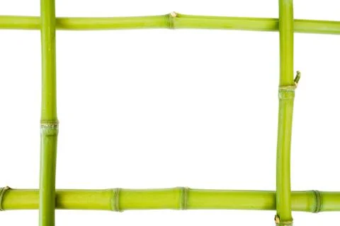 Bamboo frame Stock Photos