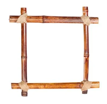 Bamboo frame Stock Photos