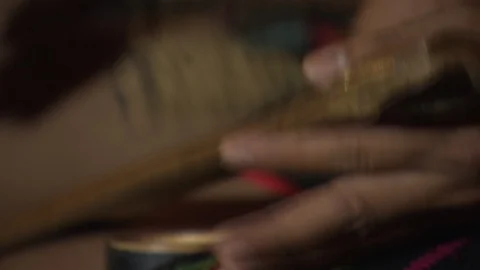 Bamboo Gong Stock Footage 103596881
