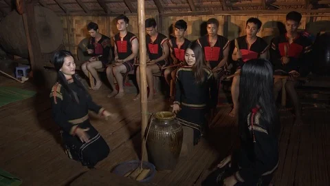 Bamboo Gong Stock Footage 103597221