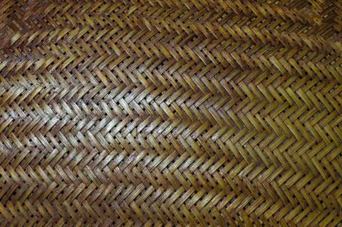 Bamboo Handcraft Work Stock Photos