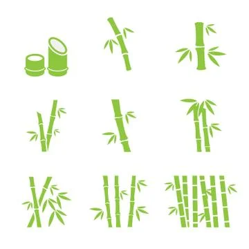 Bamboo icon Stock Illustration