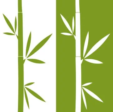The bamboo Stock Illustration