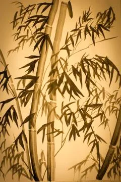 Bamboo Stock Illustration