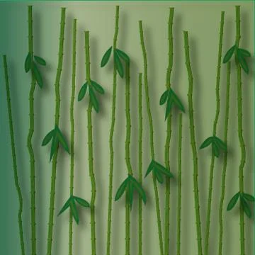 Bamboo Stock Illustration