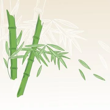 Bamboo Illustrazione stock