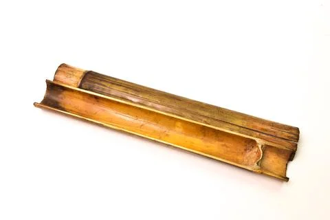 Bamboo isolated on a white background Stock Photos