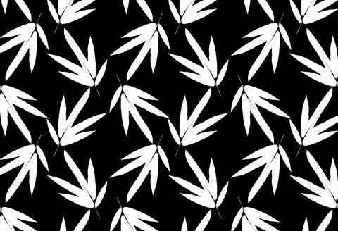 Bamboo Leaf Design  Stock Illustration