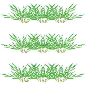 Bamboo leaves vector design Stock Illustration