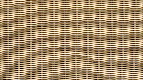 Bamboo light brown straw, texture, background with pattern Stock Photos
