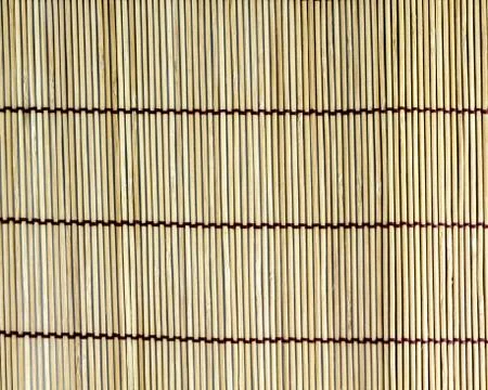 Bamboo mat background Stock Photos