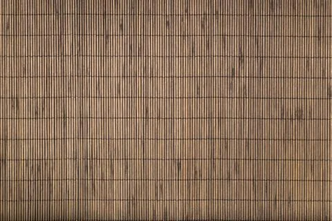 Bamboo mat background. Stock Photos