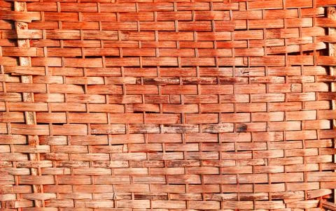 Bamboo mat background Stock Photos