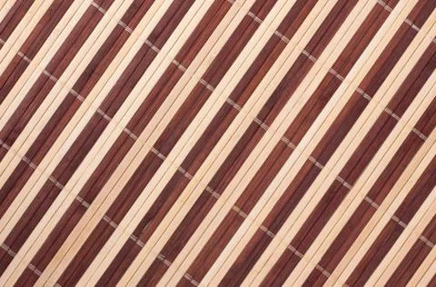 Bamboo mat Foto stock