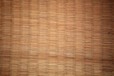 Bamboo mat texture Stock Photos