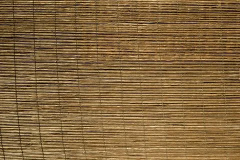 Bamboo Mat texture Stock Photos