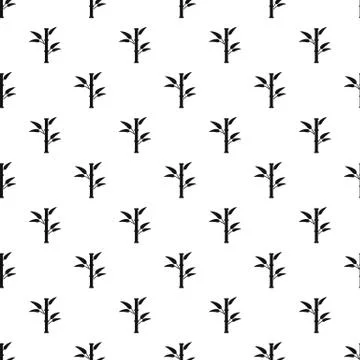Bamboo pattern vector イラスト素材
