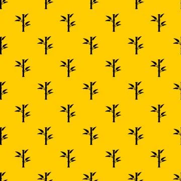 Bamboo pattern vector イラスト素材