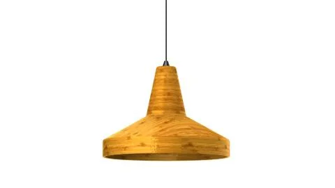 Bamboo Pendant Stock Illustration