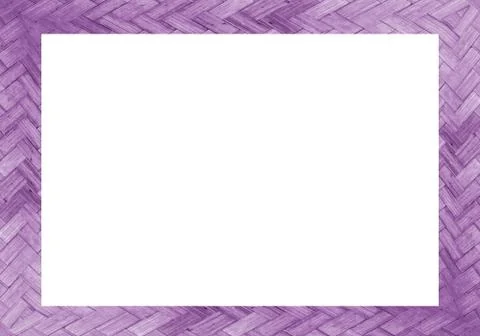 Bamboo picture frame Stock Photos